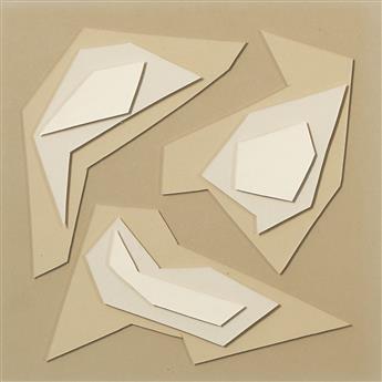 MON LEVINSON (1926 - 2014, AMERICAN) Square in a Square - Positive I.